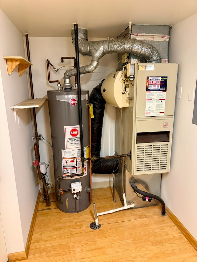 utilities with water heater