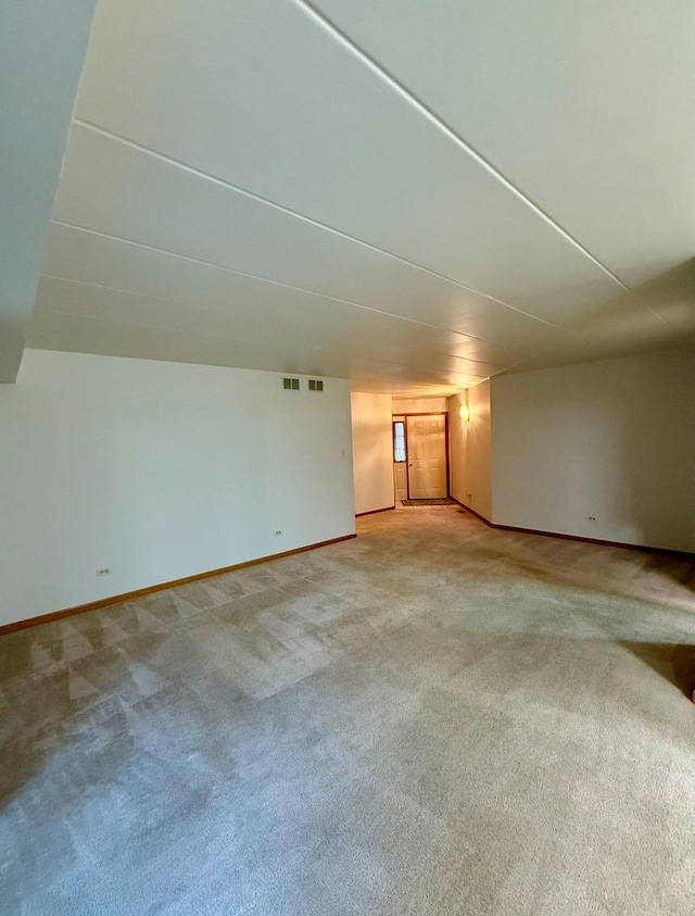 interior space with carpet floors