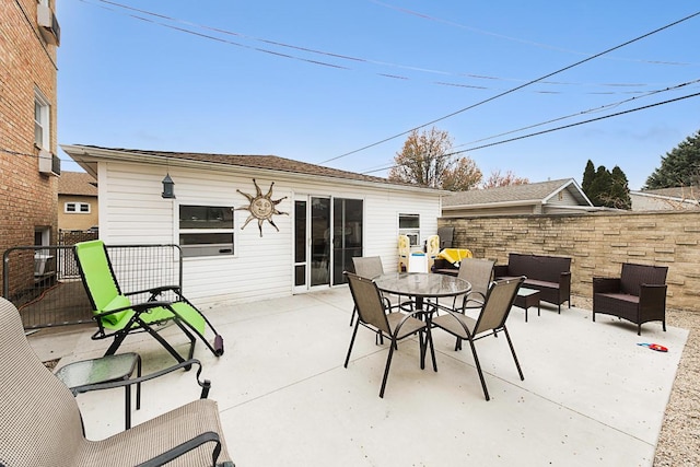 view of patio / terrace