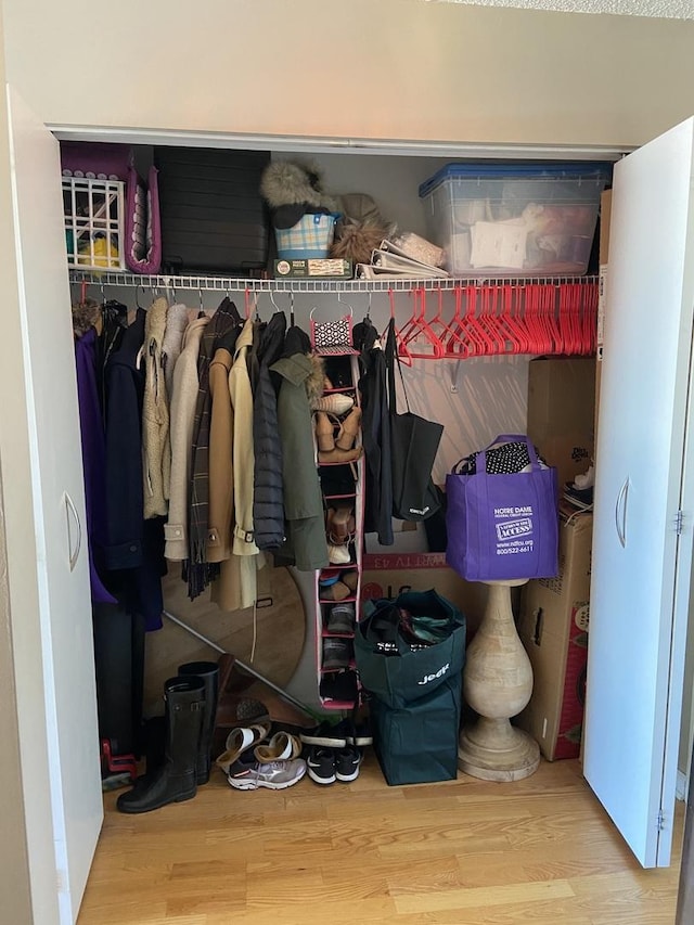 view of closet