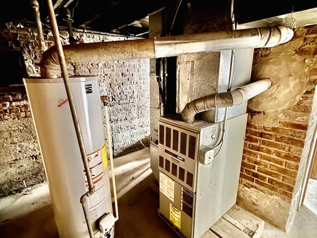 7618 S Rhodes Ave, Chicago, IL 60619 - utility room with water heater