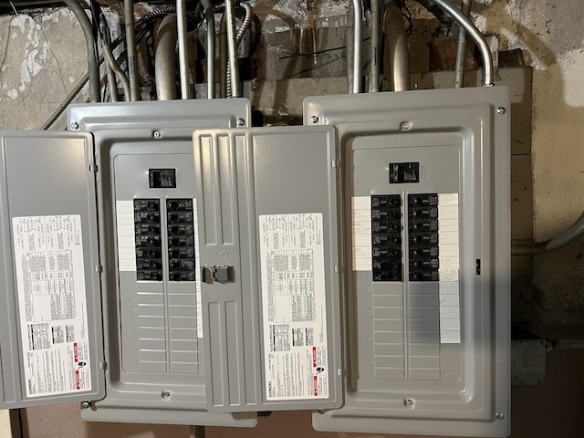 utilities with electric panel