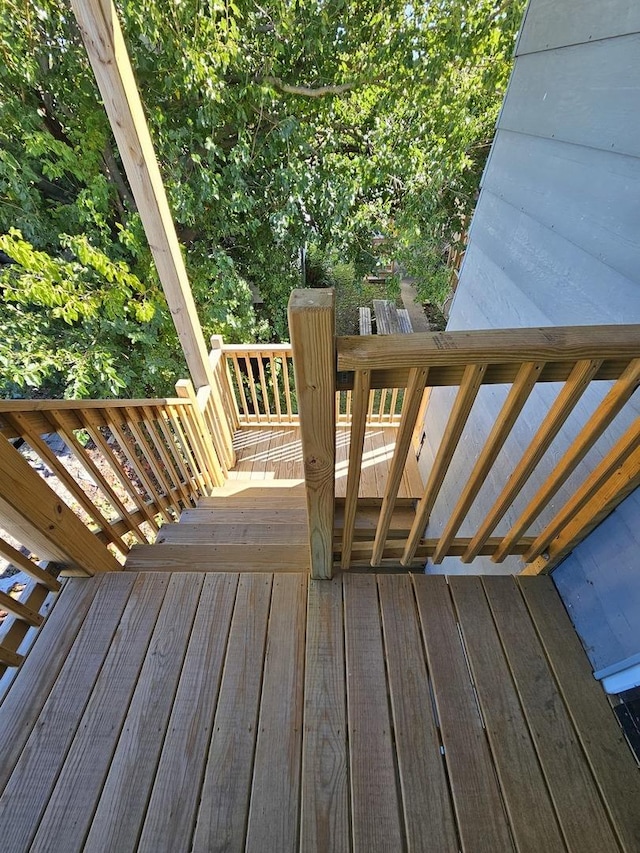 view of deck