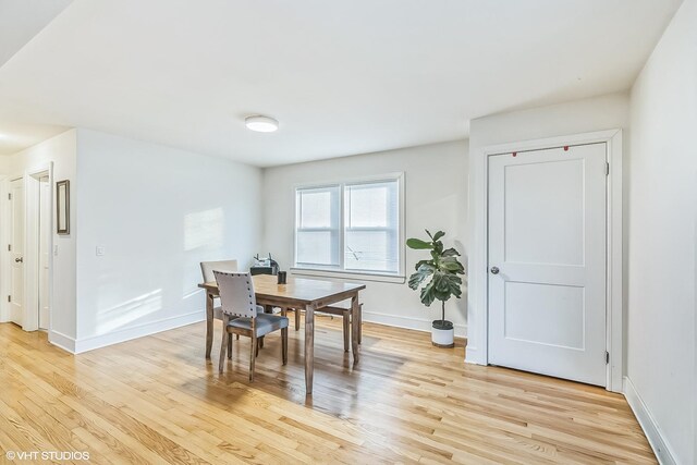 bedroom featuring light hardwood / wood-style floors