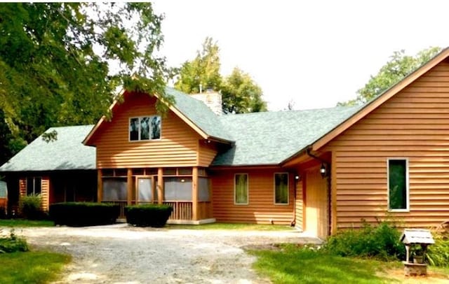 view of cabin