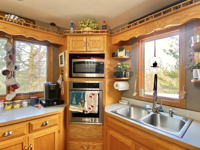 kitchen featuring sink and stainless steel appliances