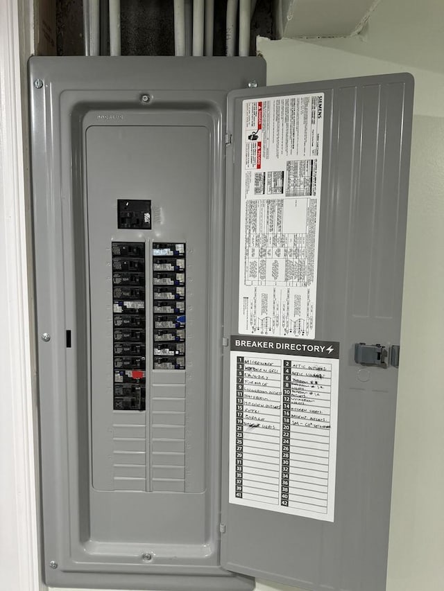 utilities with electric panel