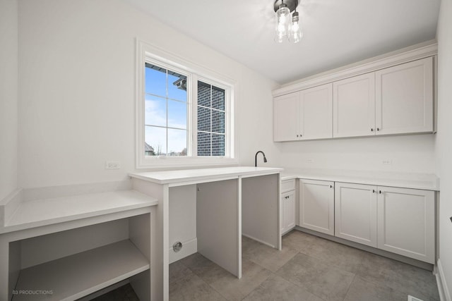 view of laundry area