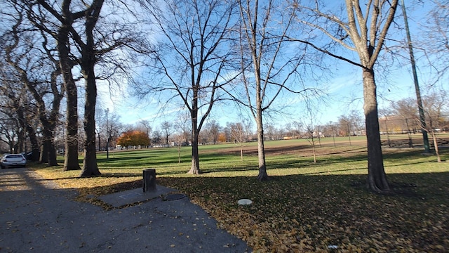 view of home's community featuring a yard