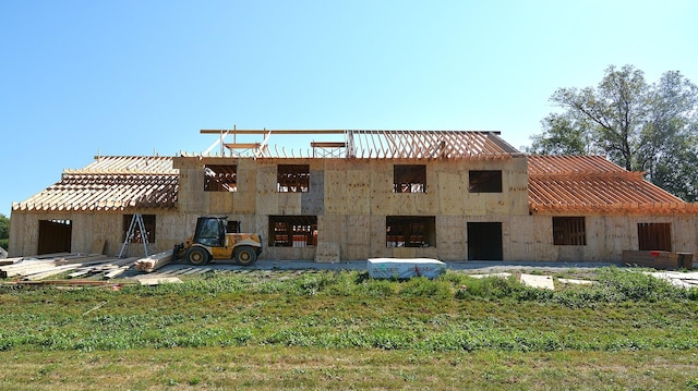 view of rear view of property