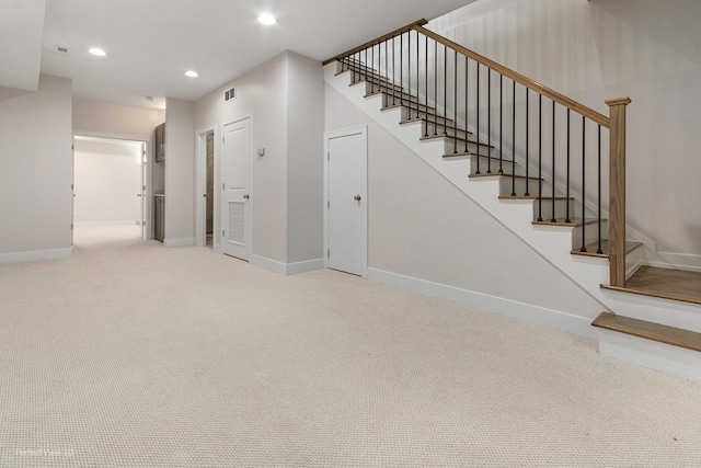 stairs with carpet