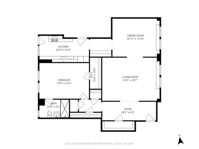 view of layout