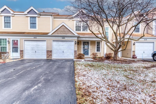 view of townhome / multi-family property