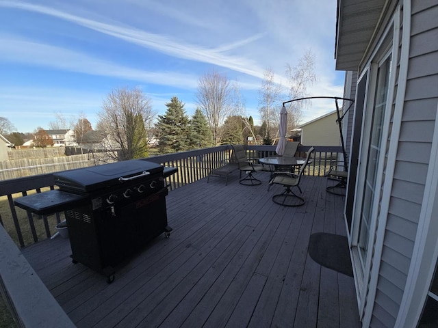 view of deck