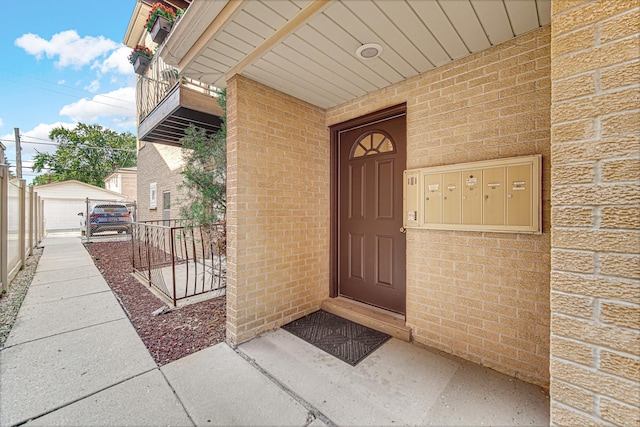 view of property entrance