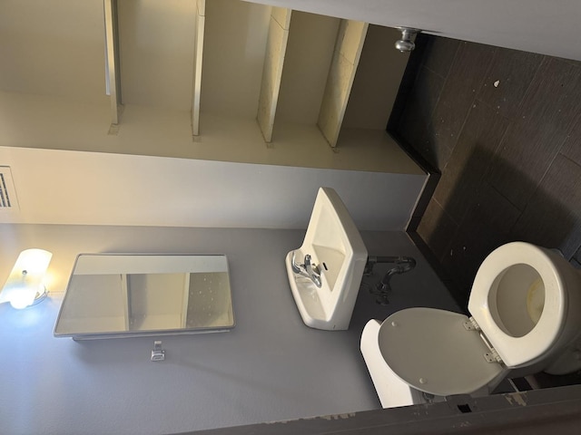 bathroom with toilet