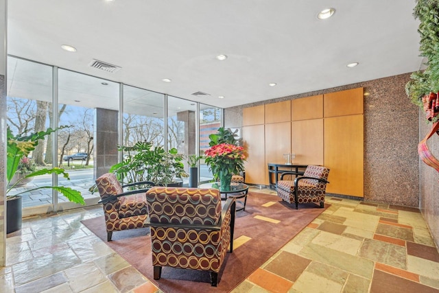 view of building lobby