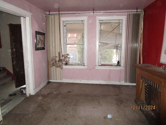 view of unfurnished room