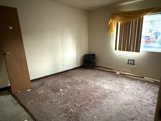10936 Kilpatrick Ave Unit 1B, Oak Lawn, IL 60453 - unfurnished room with baseboards