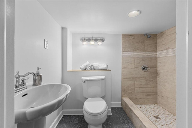 8601 S Houston Ave, Chicago, IL 60617 - full bathroom with a tile shower