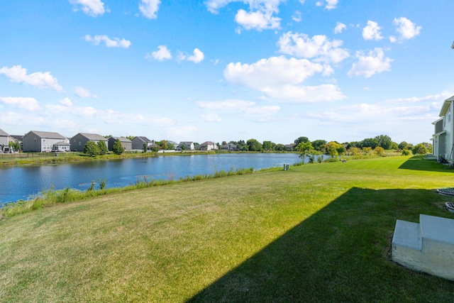 property view of water