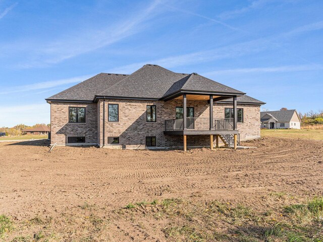 view of rear view of house