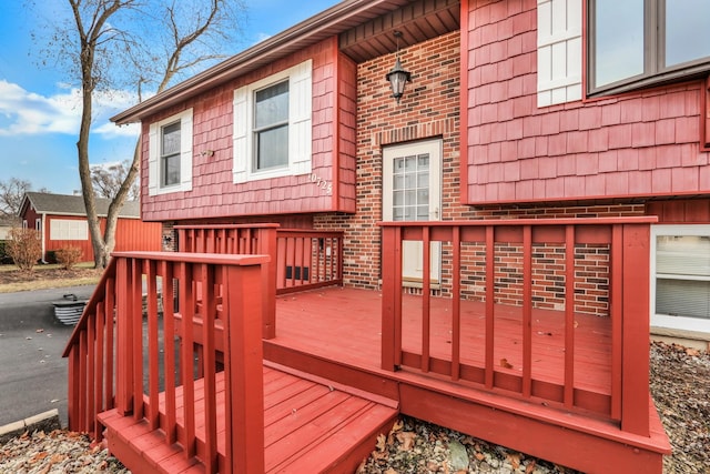 view of deck