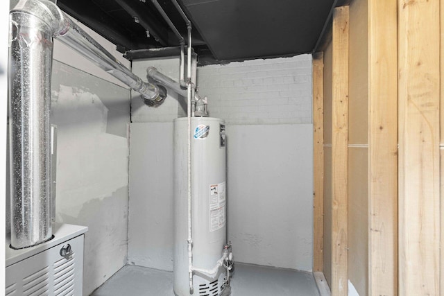 utilities with gas water heater