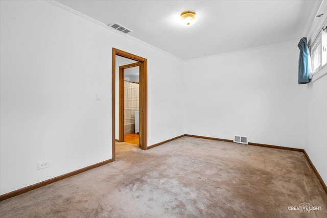 7825 N Oconto Ave, Niles, IL 60714 - unfurnished room featuring carpet and crown molding