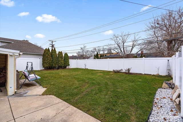 7825 N Oconto Ave, Niles, IL 60714 - fenced backyard with a patio