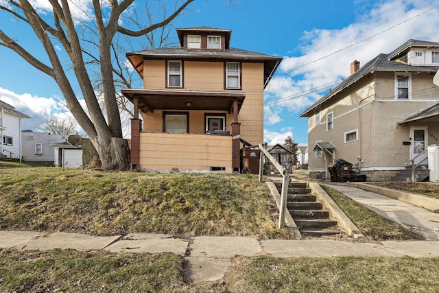 view of front of house