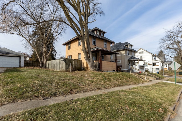 view of home's exterior