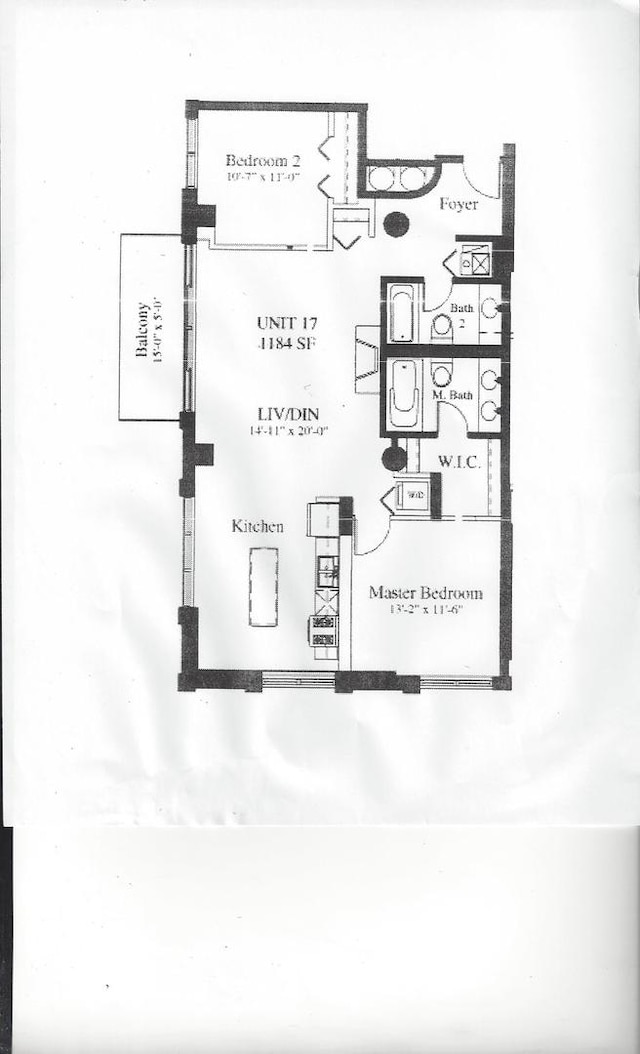 1525 S Sangamon St Unit 317P, Chicago, IL 60608 - view of floor plan / room layout