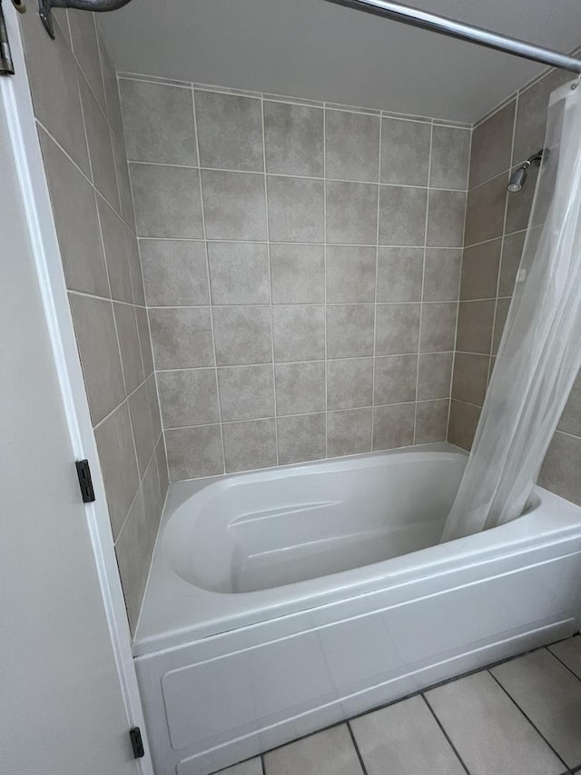 1525 S Sangamon St Unit 317P, Chicago, IL 60608 - full bathroom with tile patterned flooring and shower / tub combo