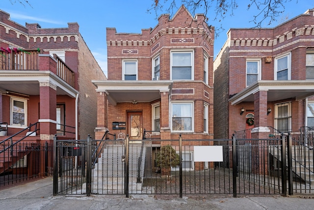 view of townhome / multi-family property