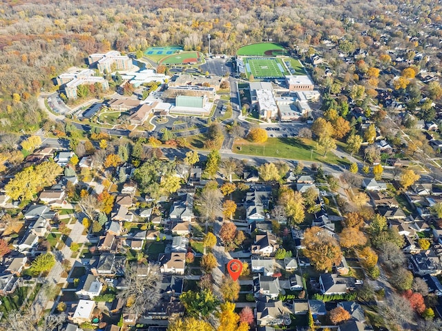 bird's eye view