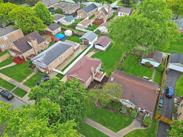 aerial view