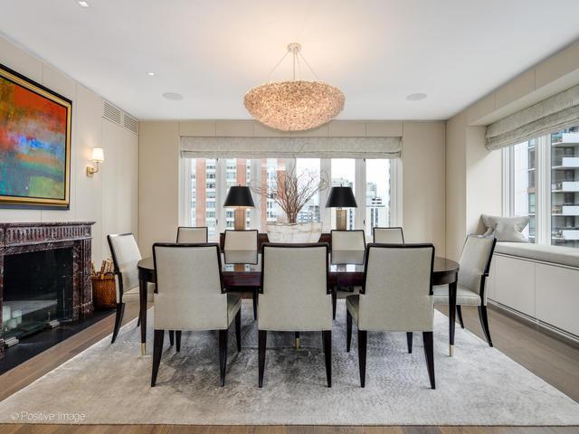 dining area with light hardwood / wood-style floors