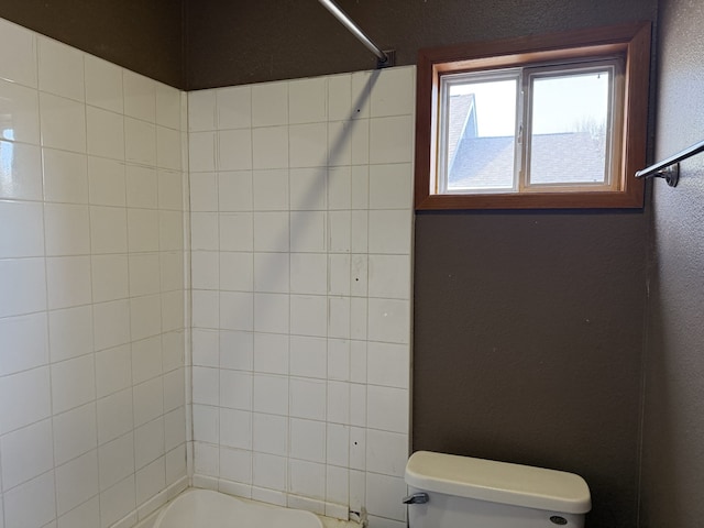 bathroom featuring toilet