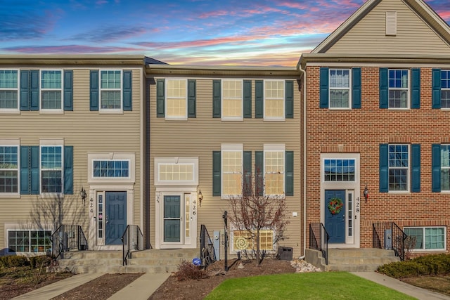 view of townhome / multi-family property