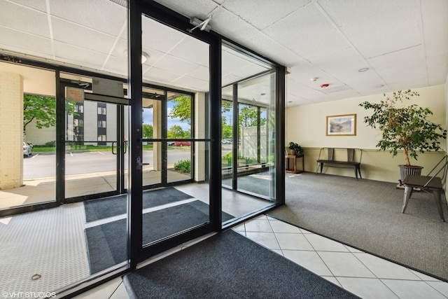 view of community lobby