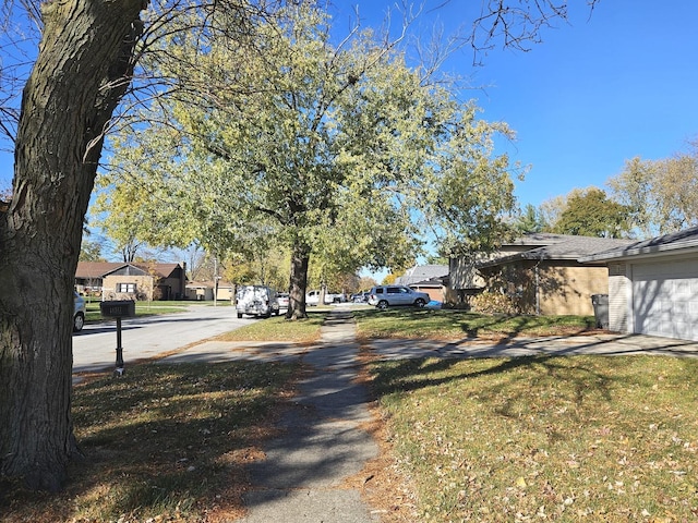 view of road