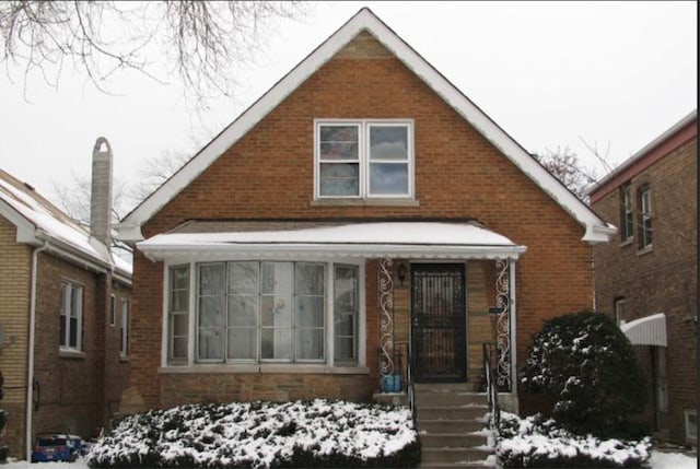 view of bungalow