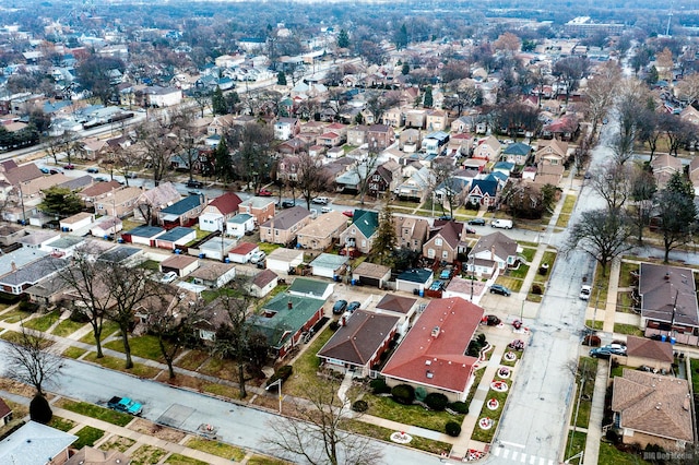 aerial view