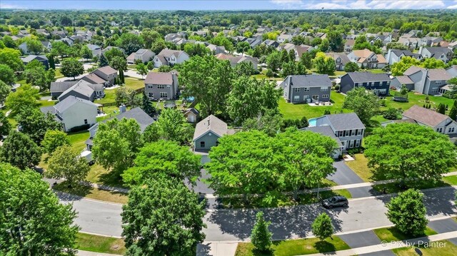 1154 Dovercliff Way, Crystal Lake, IL 60014 - aerial view of residential area