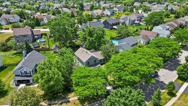 1154 Dovercliff Way, Crystal Lake, IL 60014 - aerial view of residential area