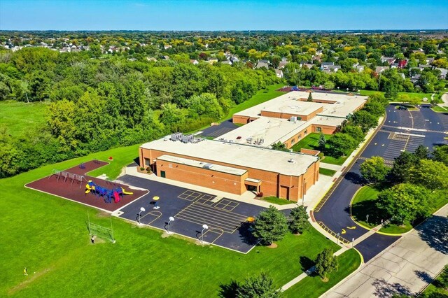 1154 Dovercliff Way, Crystal Lake, IL 60014 - aerial view