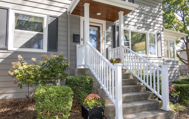 view of property entrance