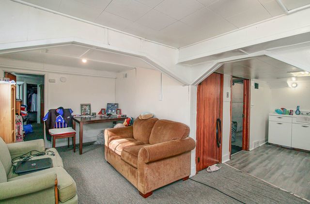 living room featuring hardwood / wood-style floors