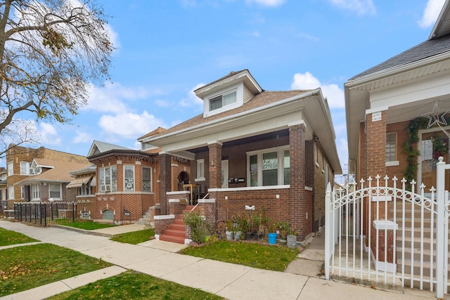 view of bungalow-style house